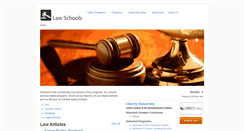 Desktop Screenshot of lawschools.com